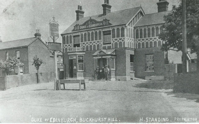 Duke of Edinburgh,  Buckhurst Hill with H Standing, proprietor circa 1910