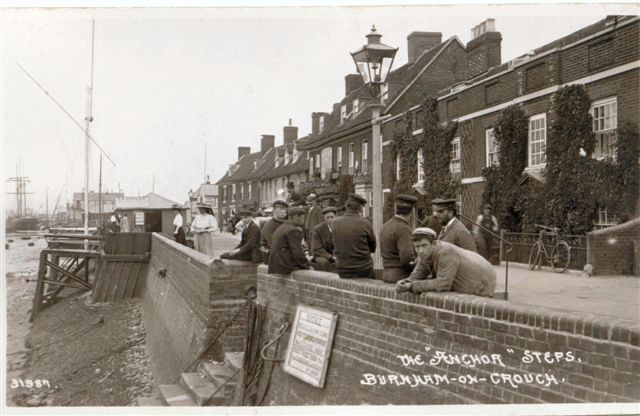 Anchor, Quay, Burnham on Crouch - circa 1910- 1920
