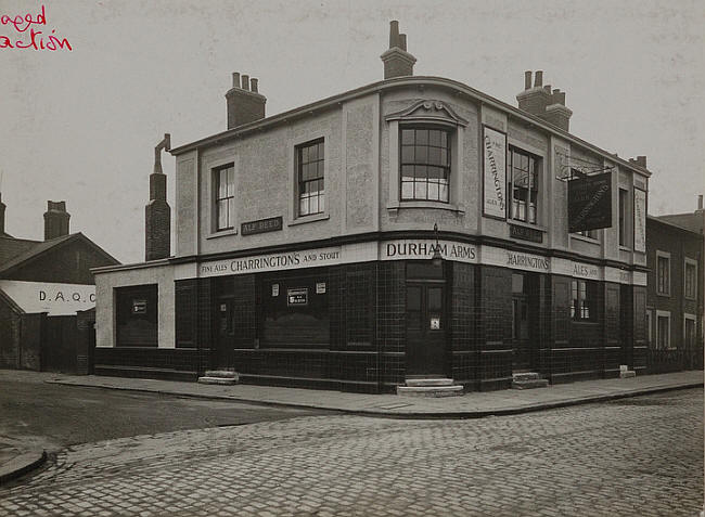 Durham Arms, 24 Stephenson Street, Canning Town E16 - in 1928