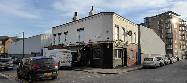 Streeties - former Prince Alfred, 15 Shirley street E16 - in January 2016