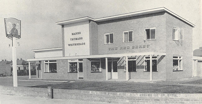 Red Beret, Melbourne Avenue, Chelmsford - in 1963