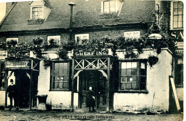 The Jolly Wheelers, Chigwell - circa 1907 (Landlord E Herring)