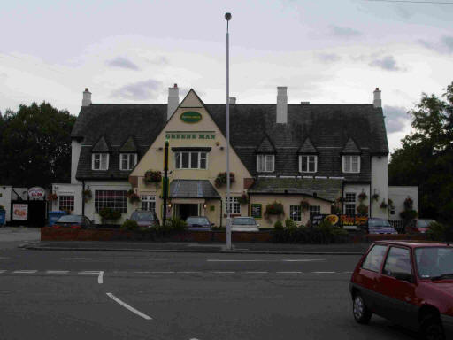 Green Man, Old Church Road, Chingford - in 2005