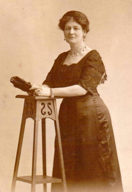 Cecilia Adamson about 1903