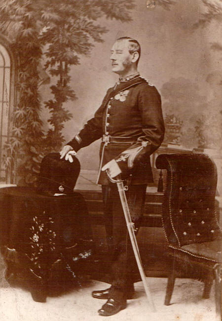 Sergeant Major Thomas Adamson about 1900