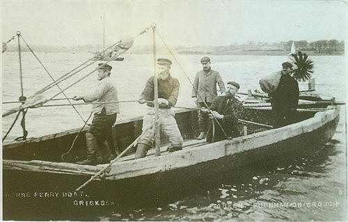 George Amos ran the Creeksea Ferry Boat, and also the Ferry Inn
