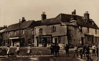 Britannia, Old Corner, High Street, Hornchurch, circa 1911