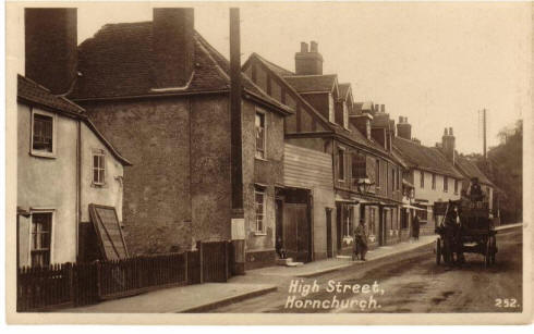 Kings Head, High Street, Hornchurch, circa 1917