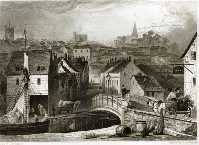 Angel, Fullbridge, Maldon circa 1800