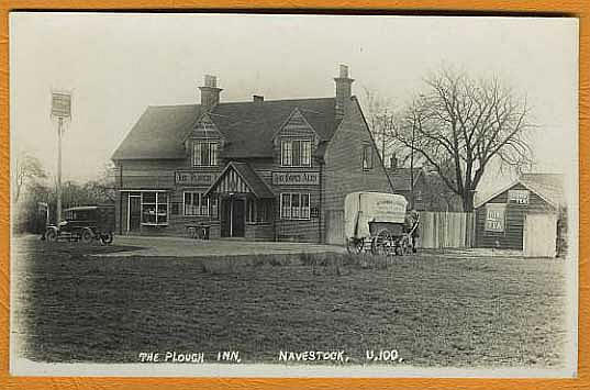Plough Inn, Navestock - early 1900s
