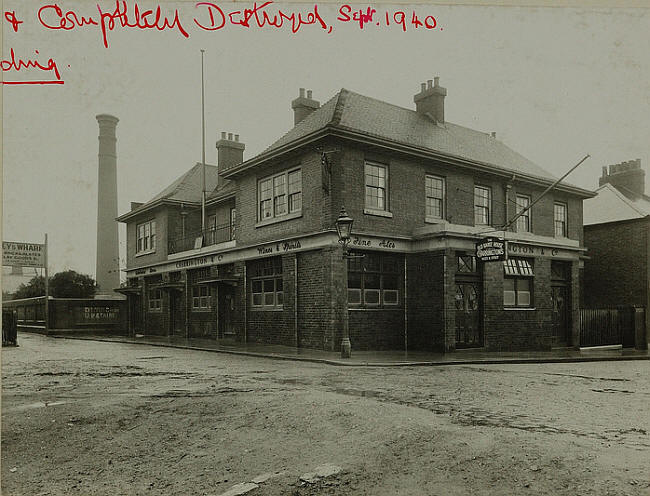 Old Barge House, Barge House Road, North Woolwich E16 - in 1926