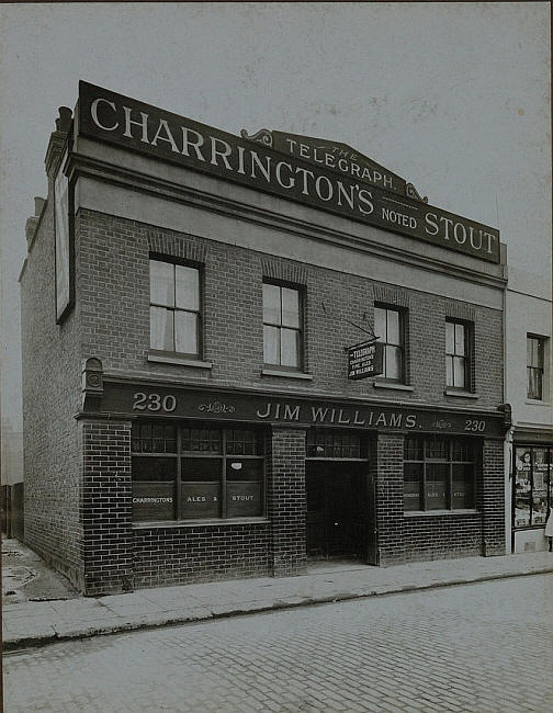 Telegraph Arms, 230 Albert Road, North Woolwich - Jim Williams