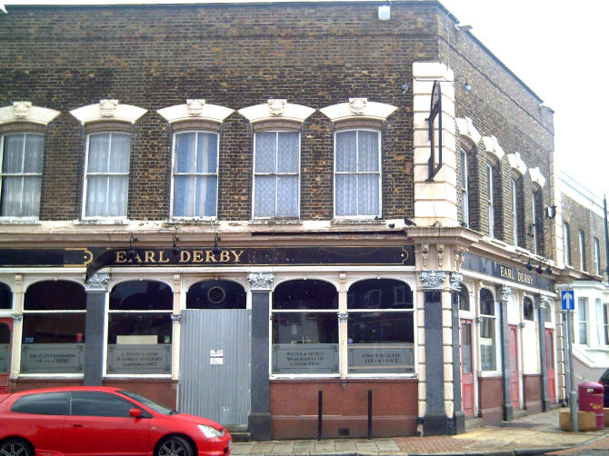 Earl of Derby, Plaistow E13 - now closed