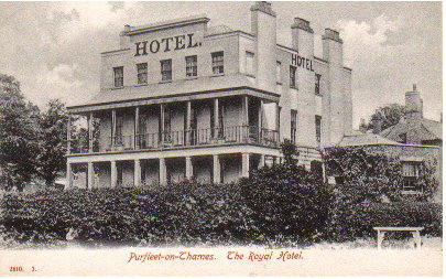 Royal Hotel, Purfleet - in 1905