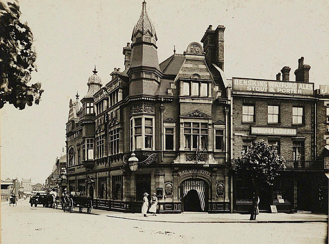 Railway, Nelson Street, Southend - in 1919