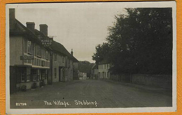 Kings Head, Village, Stebbing - in 1923