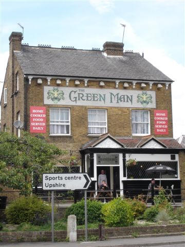   Green Man, Farm Hill Lane, Waltham Abbey - in June 2007