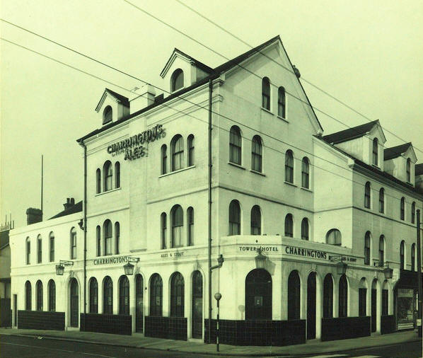 Tower Hotel, Hoe Street, Walthamstow, E17 - in 1953