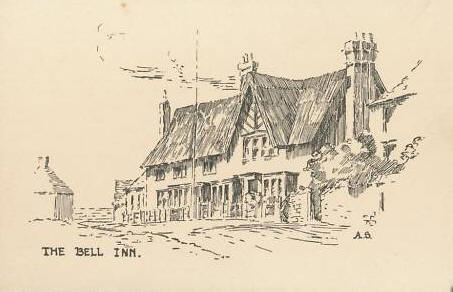 Bell, Royston road, Wendens Ambo  - sketch
