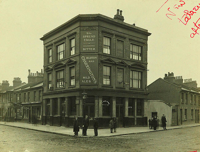 Spread Eagle, 1 Manor Road, West Ham E15 - in 1926