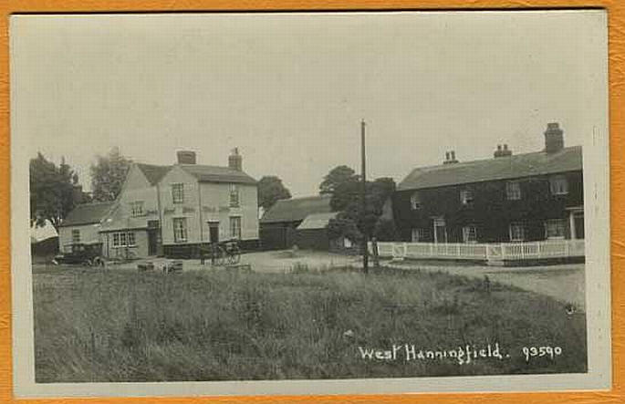 Three Compasses, West Hanningfield - early 1900s