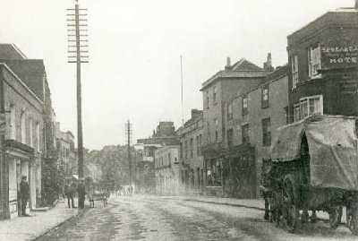 Angel, Newland Street, Witham circa 1900