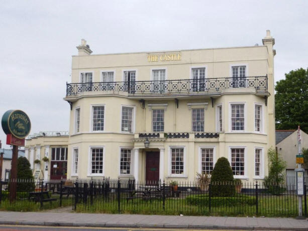 Castle, High Road, Woodford Green - in May 2010