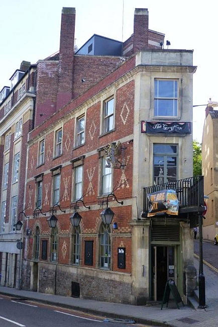 Griffin Hotel, 41 Colston Street, Bristol - in June 2013