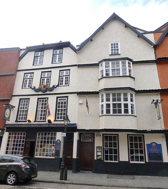 Naval Volunteer, 17 King Street, Bristol - in June 2013