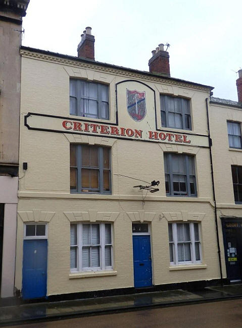 Criterion Hotel, 5 Commercial Road, Gloucester - in November 2012