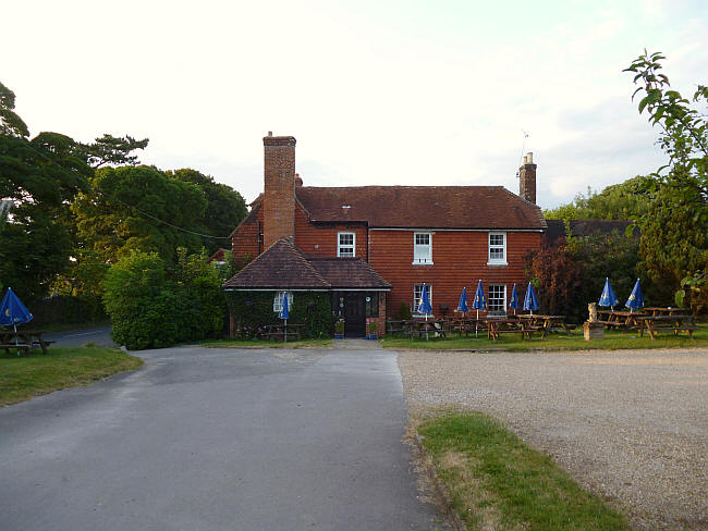 Fox & Hounds, Beauworth - in August 2014