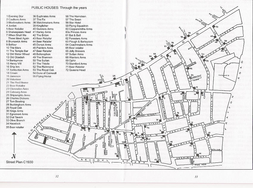 The public houses of Landport in 1930