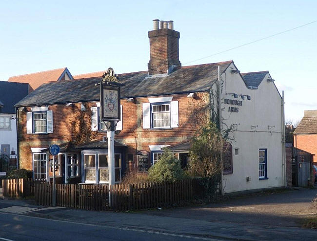 Borough Arms, 39 Avenue Road, Lymington - in December 2012