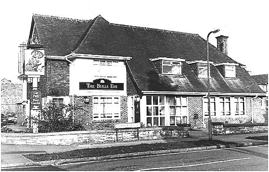 Bulls Eye, Butts Road, corner Heathfield Road, Southampton