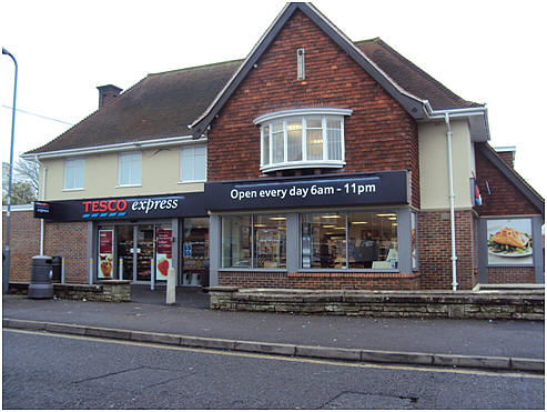 Bulls Eye, Butts Road, Southampton - now a Tesco Express