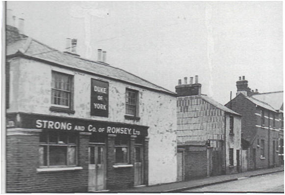 Duke of York, 40 York Street, corner Coburg Street, Southampton