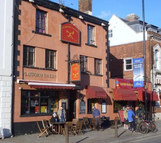 Platform Tavern, Town Quay, Southampton - in April 2010