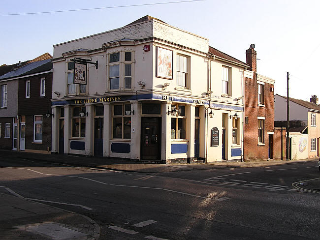 Three Marines, 110 Highland Road, Southsea - in 2006