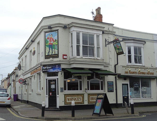 Volunteer Arms, 74 Albert Road, Southsea, Hampshire - in February 2016