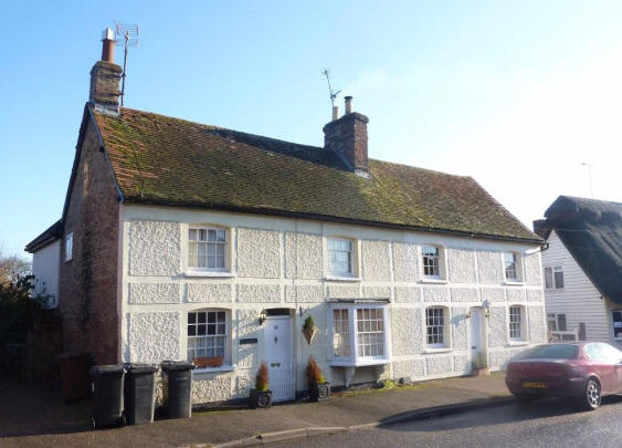 Three Horseshoes, 19 High Street, Barkway - in January 2010