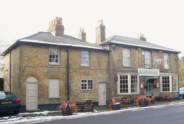 Waggon & Horses, Pepper Hill, Great Amwell - in February 2009