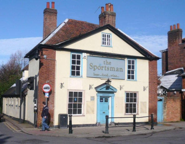 Blue Coat Boy, 117 Fore Street, Hertford. - in February 2009