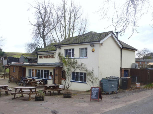 Windmill, Charlton Lane, Charlton, Hitchin - in December 2009