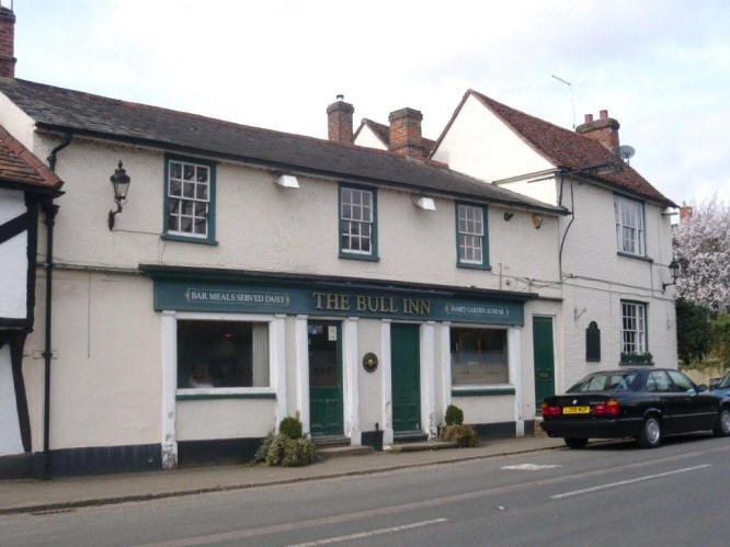 Bull, High Street, Much Hadham - in March 2009