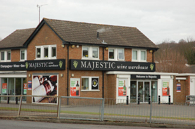 Crooked Billet, Gossoms End, Great Berkhamsted - in 2012 (now an off licence)