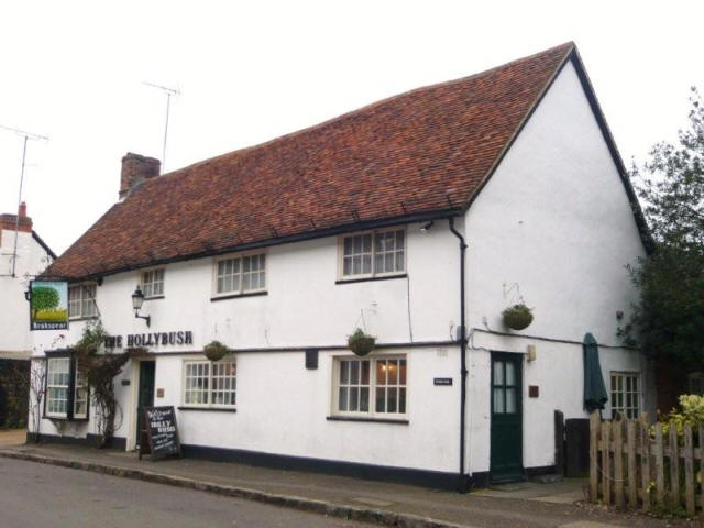 Holly Bush, Church End, Redbourn - in January 2009