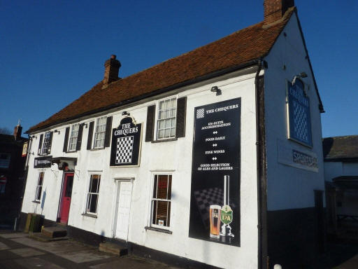 Chequers, 58 High Street, Royston - in January 2010