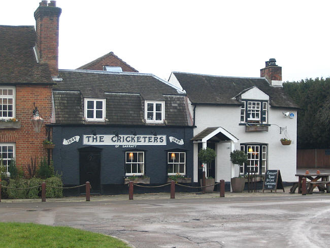 Cricketers, Green End, Sarratt - in 2012