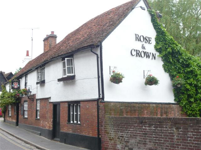 Rose & Crown, 10 St Michaels Street, St Albans - in June 2008