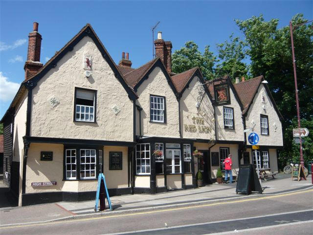 Red Lion, 1 High Street, Stanstead Abbotts, Hertfordshire. - in June 2008